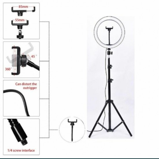  Φωτιστικό LED Selfie Ring 18 ιντσών 46cm. για φωτογραφίες και βίντεο TikTok