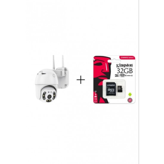CAMERA SET 5MP+32GB κάρτα μοντέλο 2023 κάμερα YCC365 Smart CAMERA WIFI