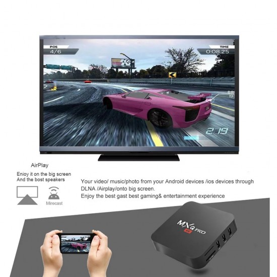 Mega Powerful TV Box - 16GB RAM/256GB ROM - MXQ PRO, ANDROID 11.1 TV Box