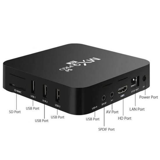 Mega Powerful TV Box - 16GB RAM/256GB ROM - MXQ PRO, ANDROID 11.1 TV Box