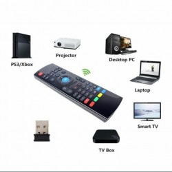 Air Mouse 3in1 τηλεχειριστήριο, ποντίκι και πληκτρολόγιο TV