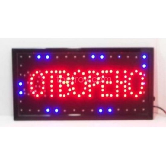 Φωτιζόμενη πινακίδα LED 2in1 / 2in1 - Ανοιχτό / Κλειστό