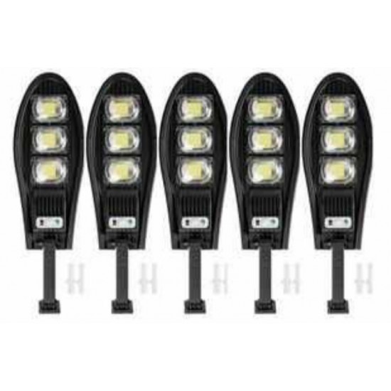3 τεμάχια ηλιακών λαμπτήρων LED 1200W IP67 + βάσεις