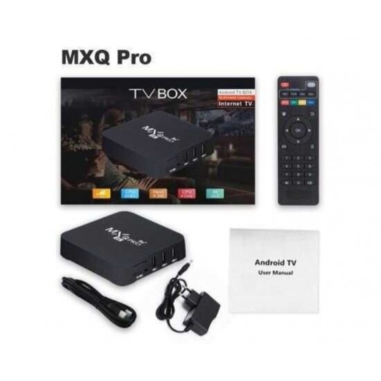 Mega Powerful TV Box - 16GB RAM/256GB ROM - MXQ PRO, ANDROID 11.1 TV Box