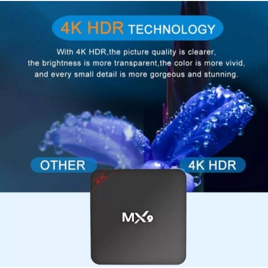 MX9 TV Box - 6GB RAM/512GB ROM, Android 11.1, 5G TV Box - μοντέλο 2022
