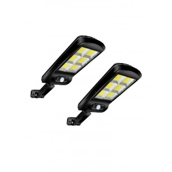 3 τεμάχια ηλιακών λαμπτήρων 1200W LED IP67 + βάσεις