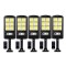 3 τεμάχια ηλιακών λαμπτήρων 1200W LED IP67 + βάσεις