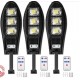 3 τεμάχια ηλιακών λαμπτήρων LED 1200W IP67 + βάσεις
