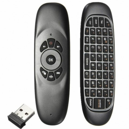 FLY AIR MOUSE Τηλεχειριστήριο με ποντίκι αέρα και πληκτρολόγιο, ποντίκι αέρα