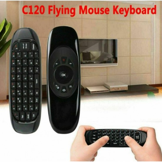 FLY AIR MOUSE Τηλεχειριστήριο με ποντίκι αέρα και πληκτρολόγιο, ποντίκι αέρα