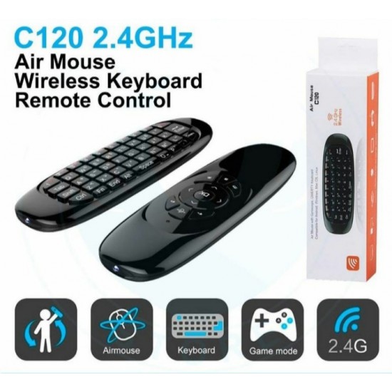 FLY AIR MOUSE Τηλεχειριστήριο με ποντίκι αέρα και πληκτρολόγιο, ποντίκι αέρα