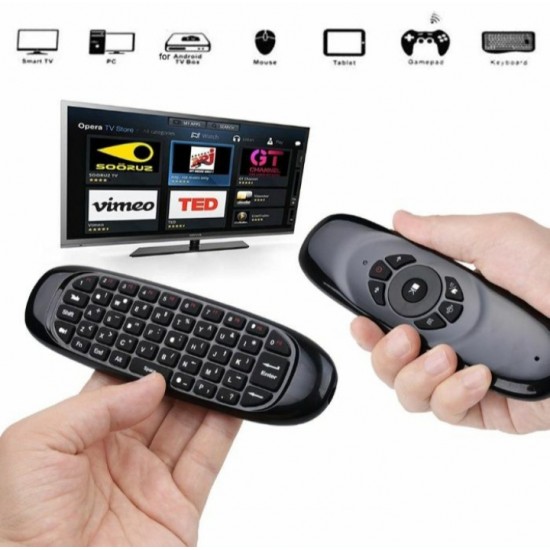 FLY AIR MOUSE Τηλεχειριστήριο με ποντίκι αέρα και πληκτρολόγιο, ποντίκι αέρα