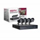 Σετ 4 καμερών παρακολούθησης βίντεο HD+DVR εσωτερικού/εξωτερικού χώρου