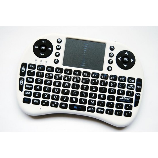 Μίνι ασύρματο πληκτρολόγιο με touchpad και μίνι πληκτρολόγιο με οπίσθιο φωτισμό